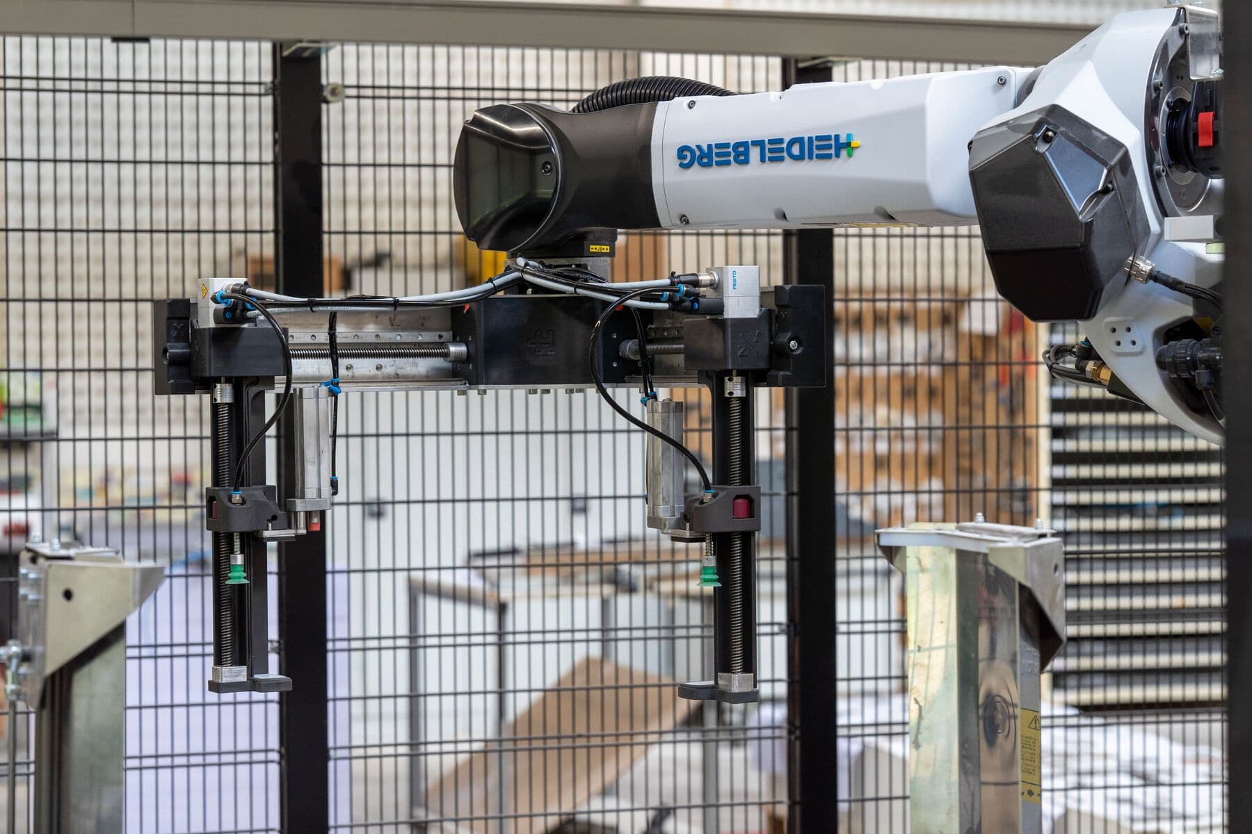 Printing Presses, Empowered by 3D Printing: Robotics Applications and Replacement Parts at HEIDELBERG