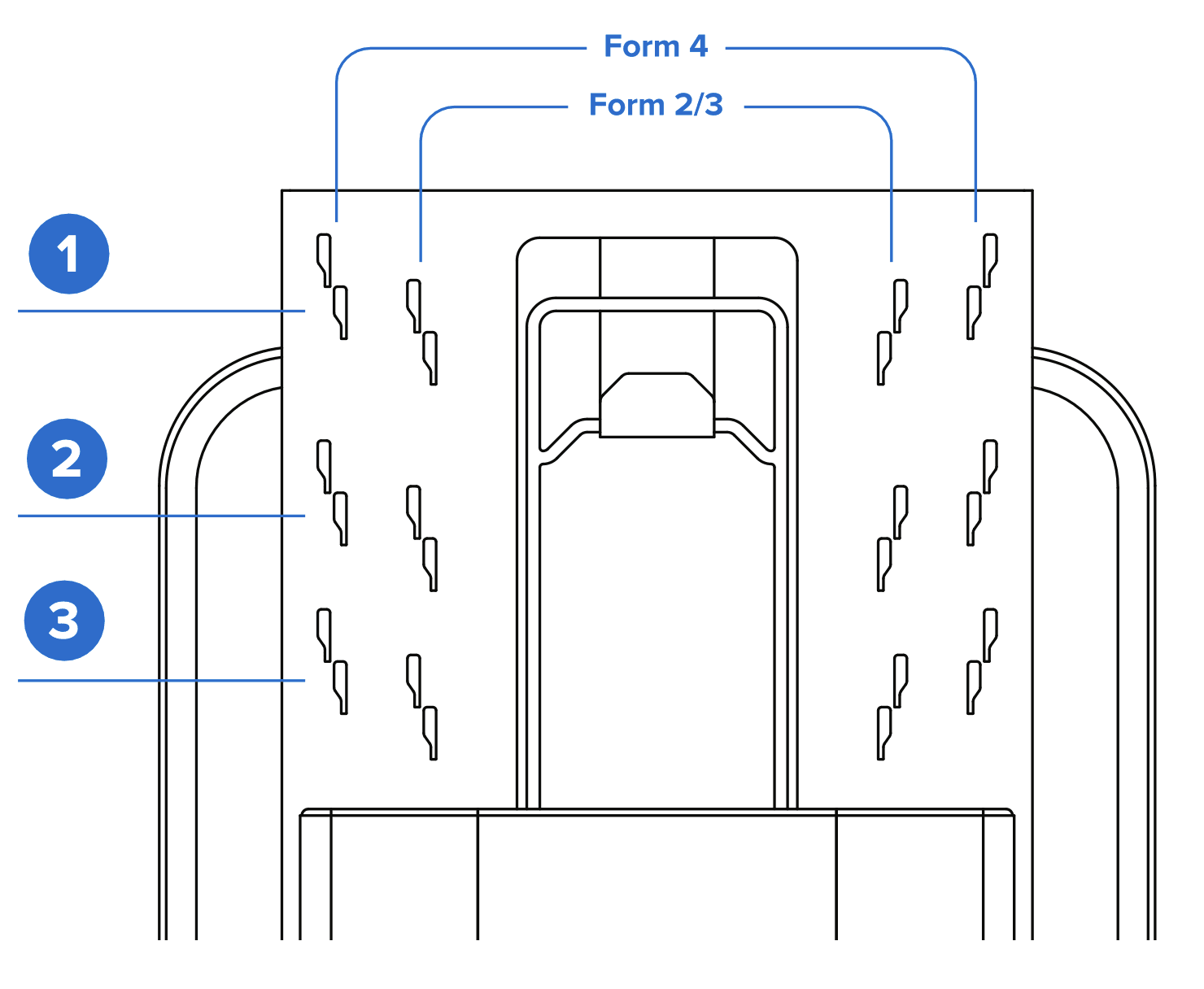 在 Form Wash V2 上安装构建平台支架臂