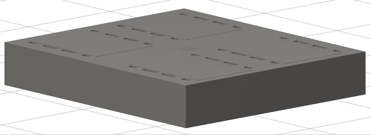 ESD Resin 打印部件,层厚 10 微米