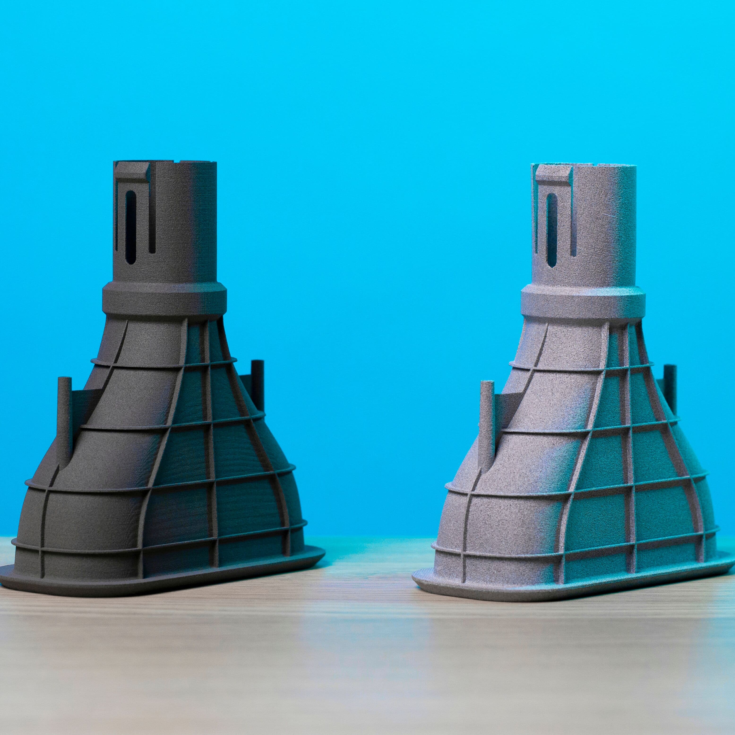 两个 SLS 3D 打印歧管