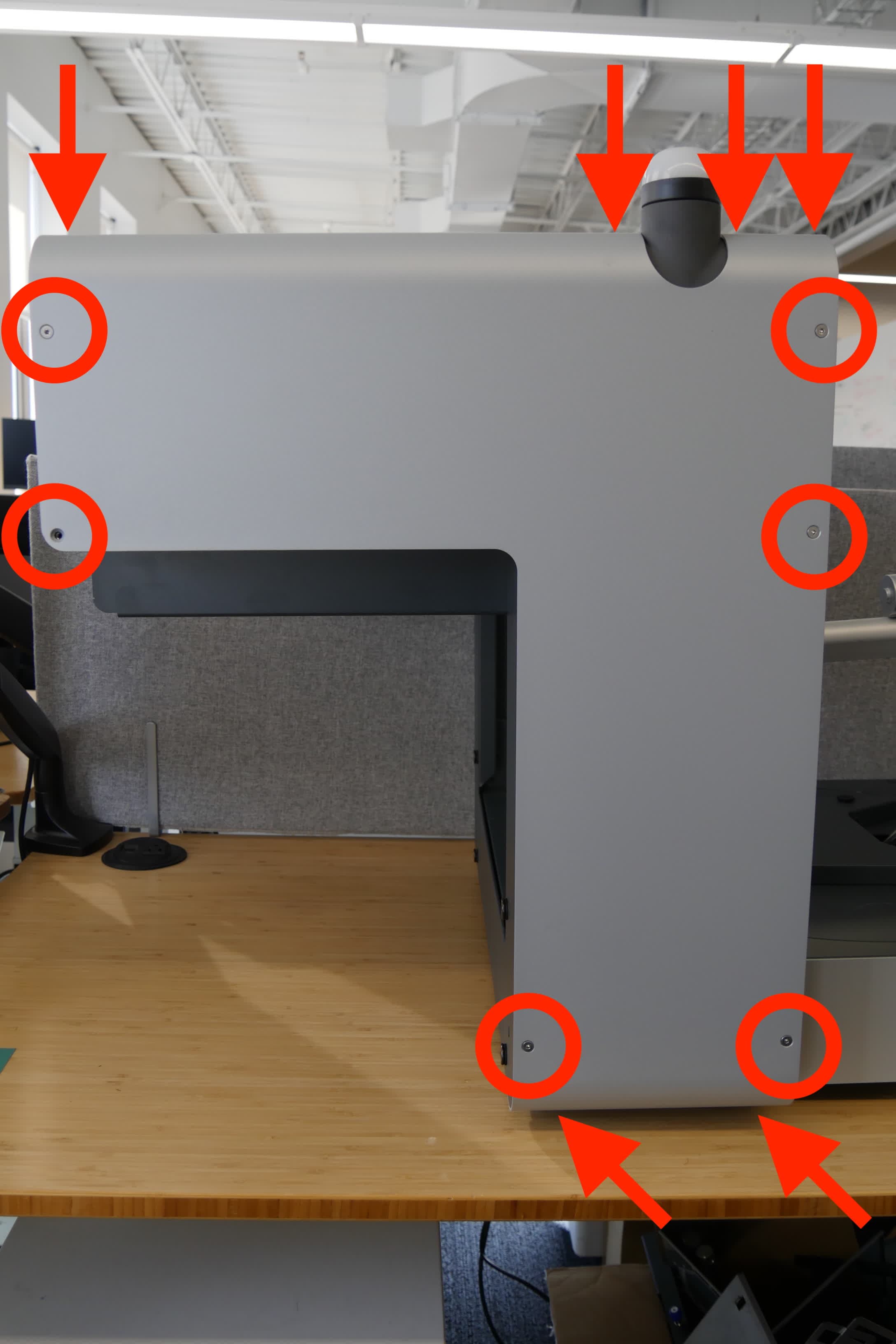 Form Auto rear shell screws
