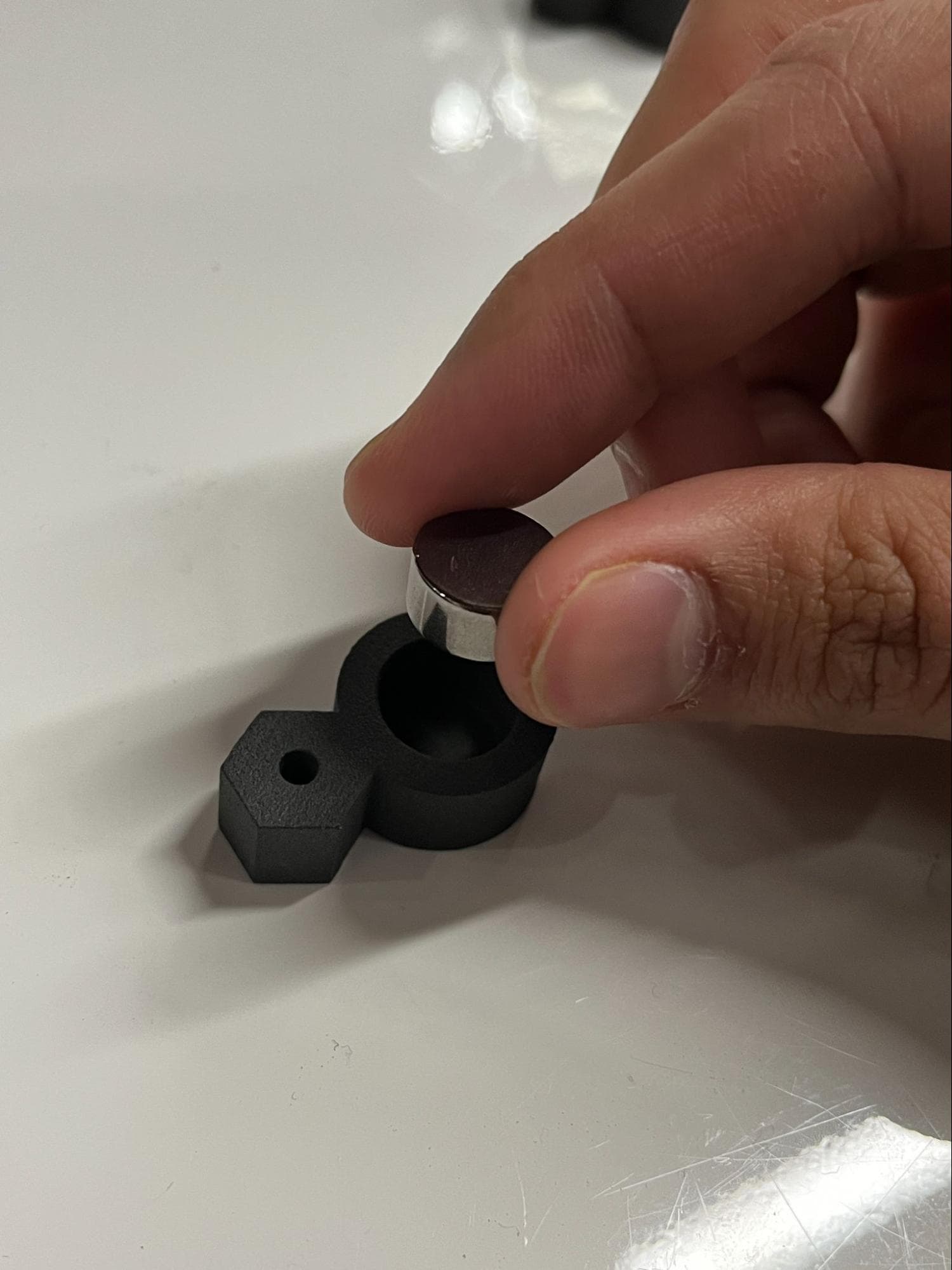 安装新的筛网法兰和垫圈