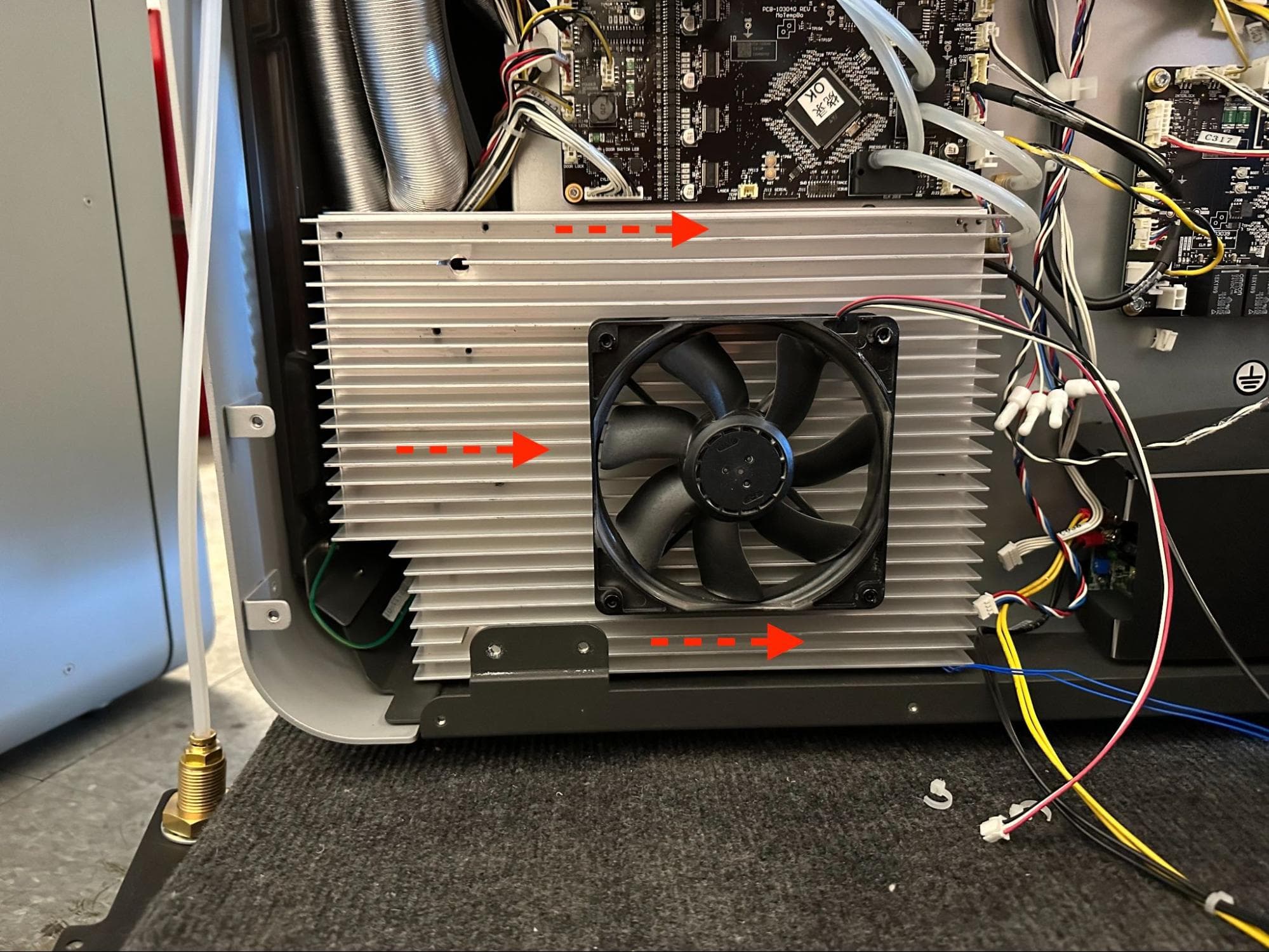 安装新的激光器组件
