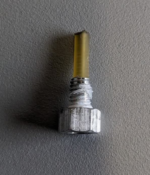 拆卸 Fuse Blast 抛光系统 注水针