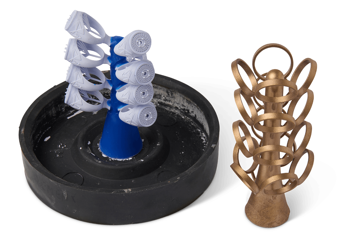 浇铸树的提炼树脂