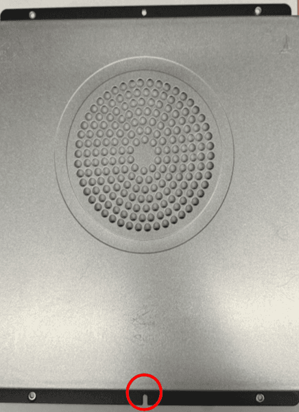 对齐加热器盖板