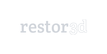 Restor3D 标志