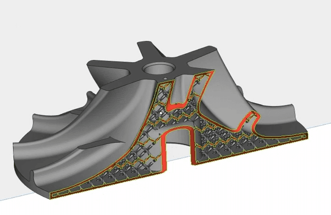 UNI 叶轮模型的 CAD 设计