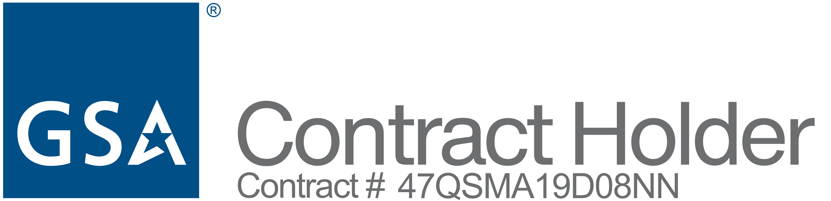 GSA 合同持有人标识:47QSMA19D08NN