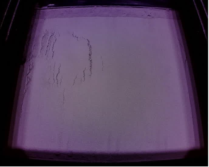使用 Nylon 12 GF Powder 打印时打印床撕裂