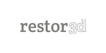 Restor3D 标志