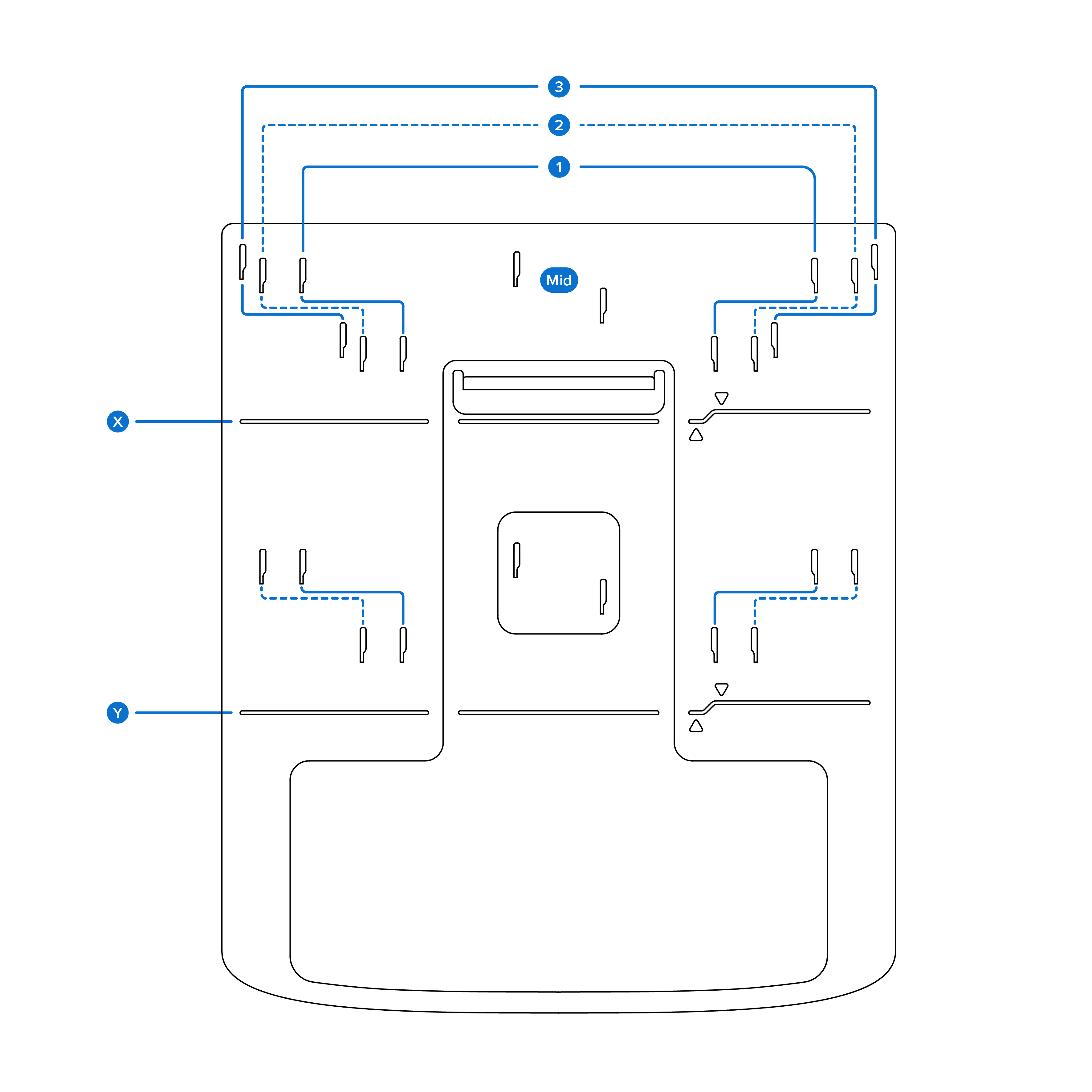 Universal Build Platform Adapter 的构建平台臂位置
