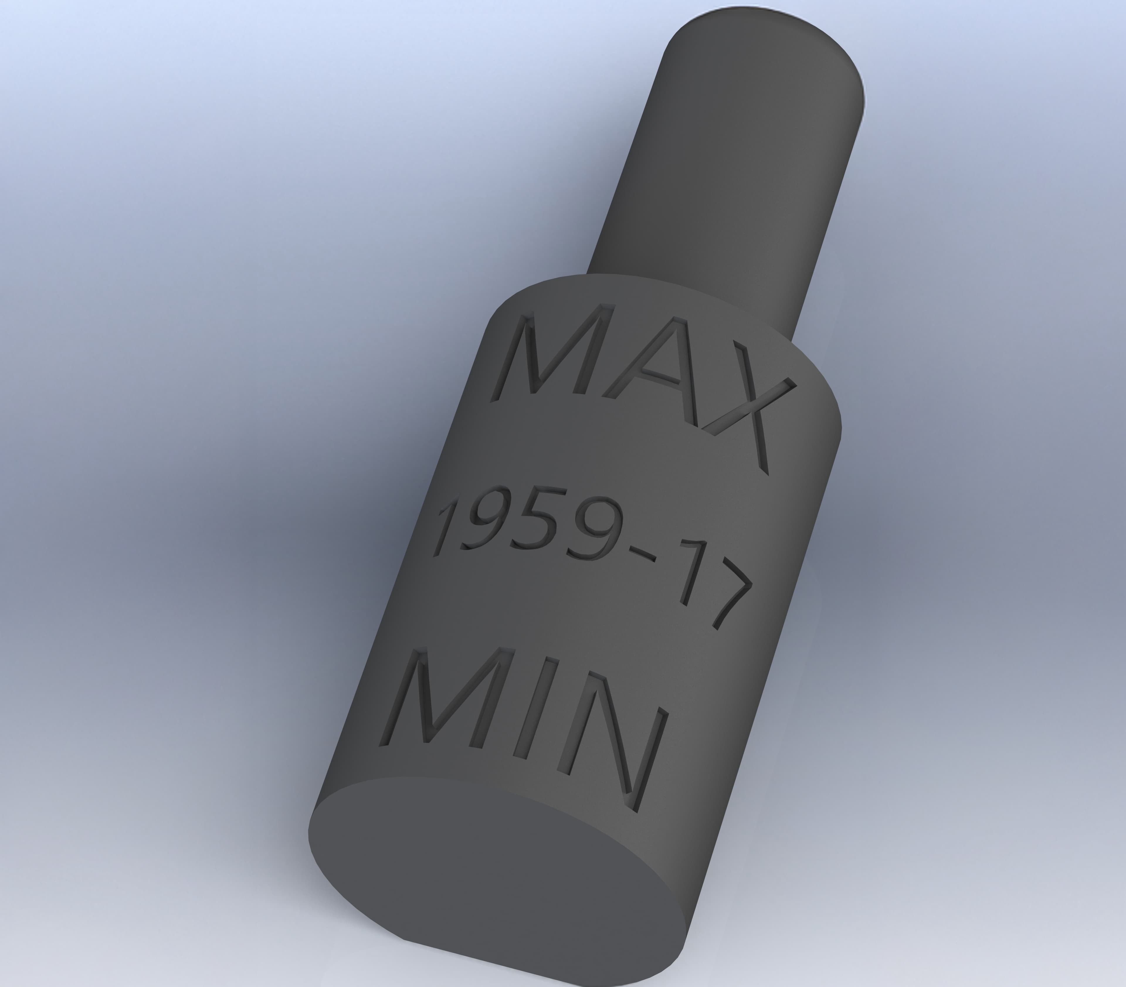 3D 打印锁眼检查固定装置