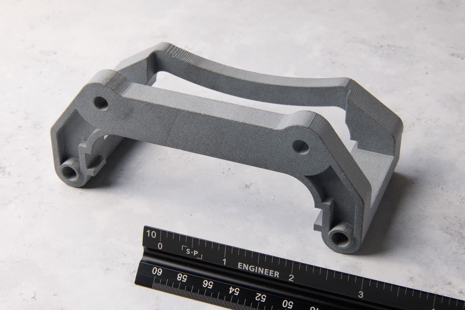 HP 部件经喷砂和抛光处理的表面光洁度