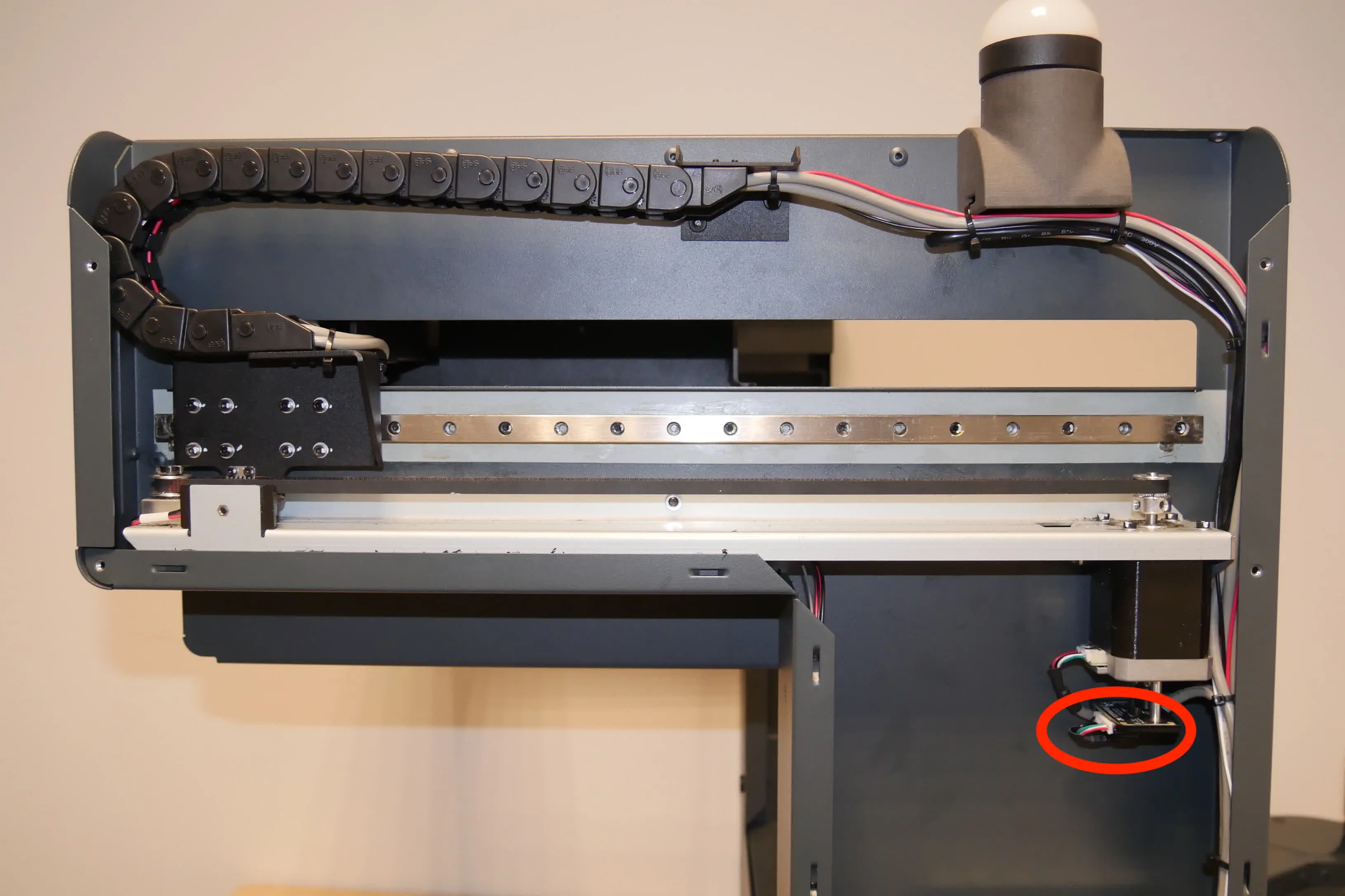 Form Auto gantry motor encoder