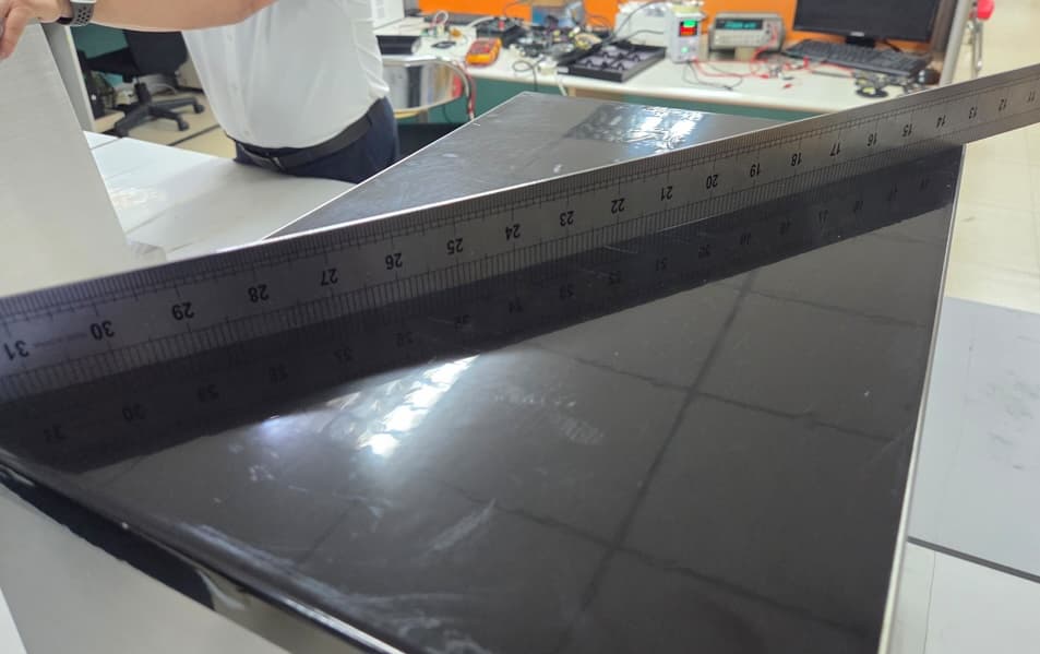 Form Wash L wash bucket flatness measurement
