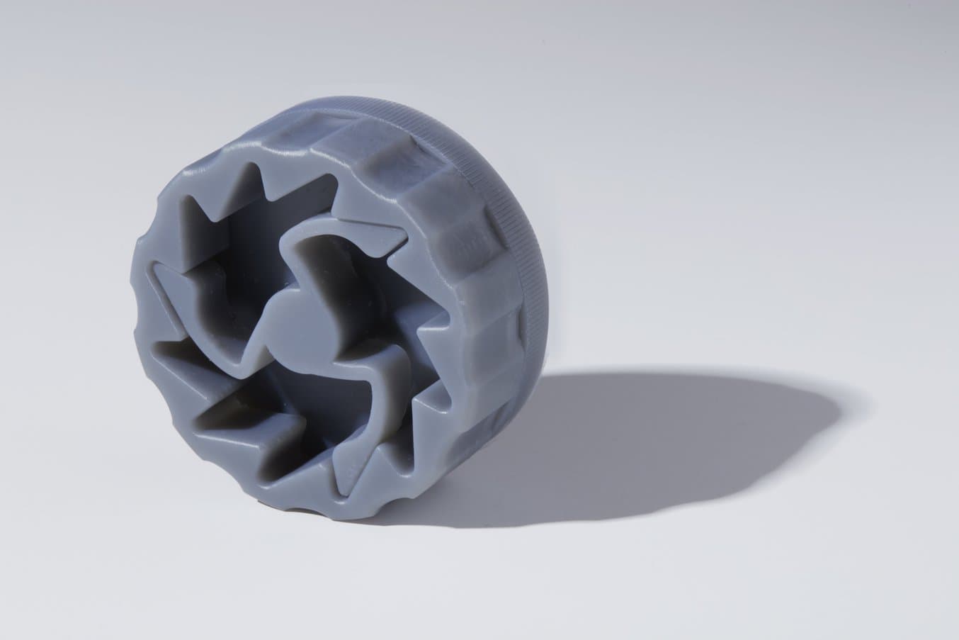 灰色 3D 打印机械装置