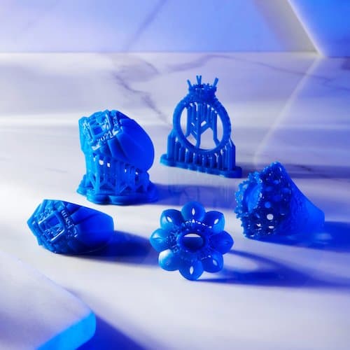 Castable Wax 40 Resin 样品部件