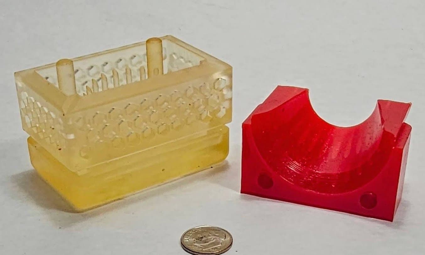 3D 打印带卷直头装置夹钳模具和成品聚氨酯部件