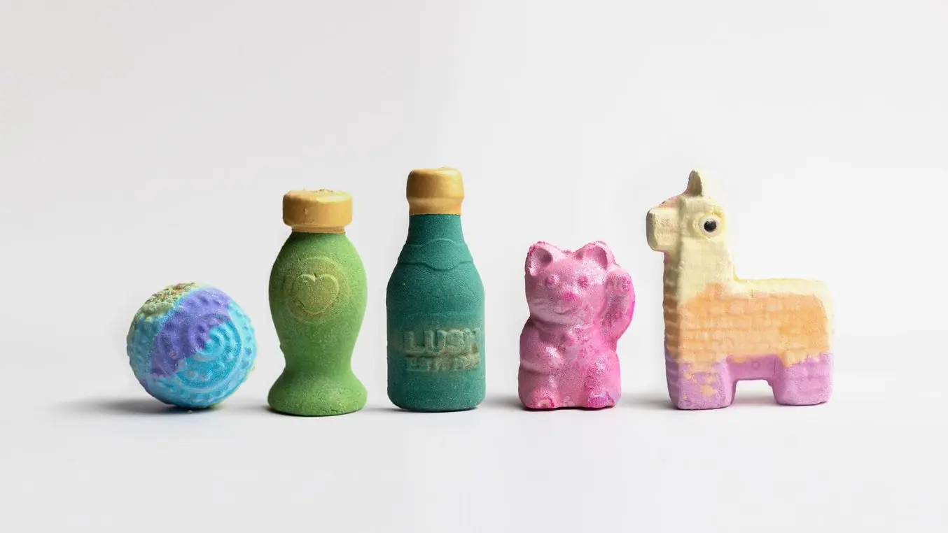 Lush Cosmetics 产品。