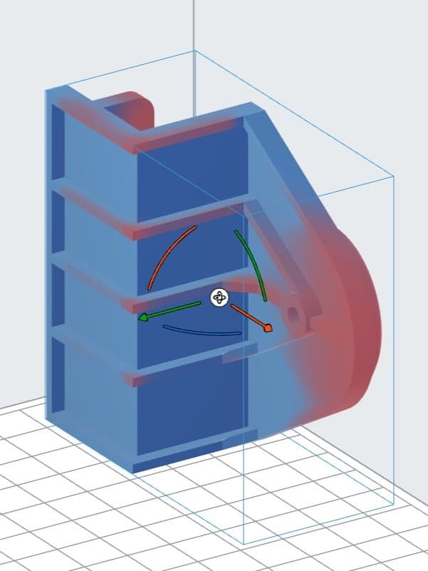 PreForm 中的 3D 模型