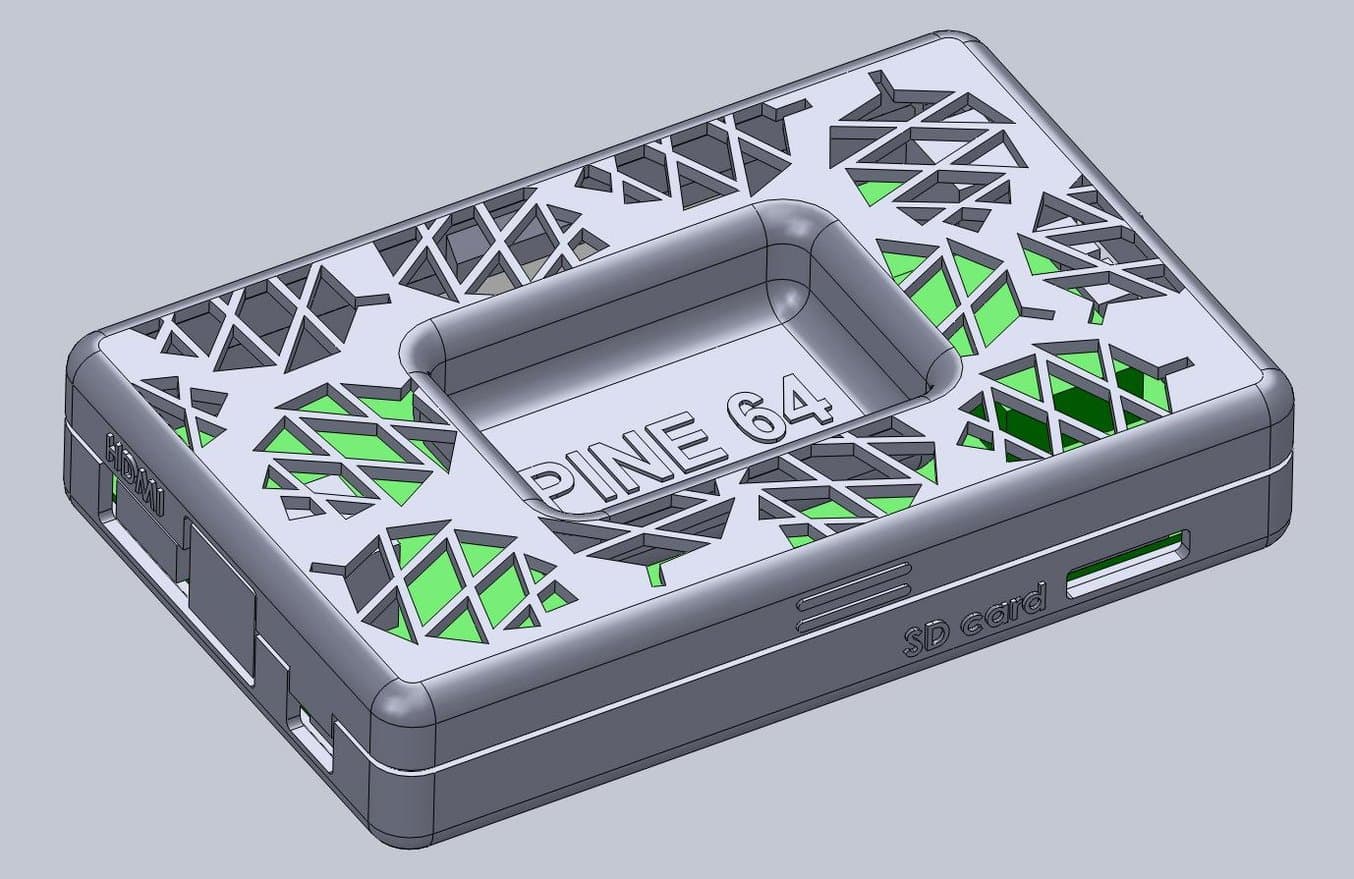 3D 打印卡扣-最终设计包括在卡扣外壳上添加独特的特征,准备进行 3D 打印。