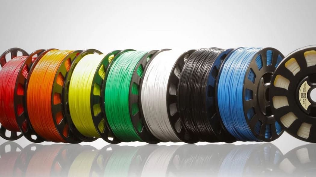 FDM filaments and blends offer various color options. (source: All3DP.com)