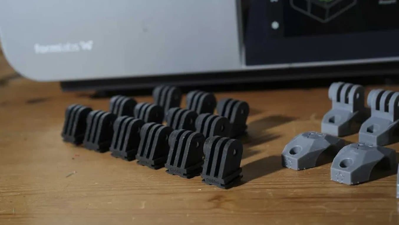 使用 Form 4 制作的 3D 打印部件