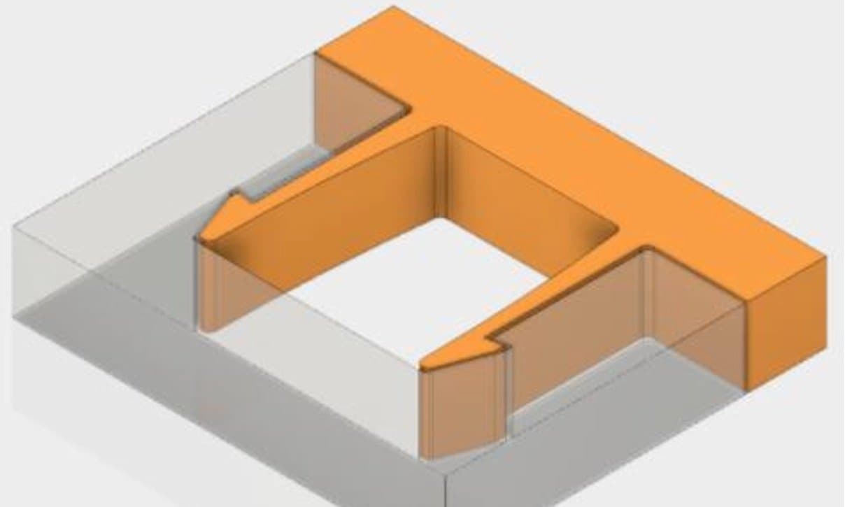 安全带扣 3D 打印卡扣