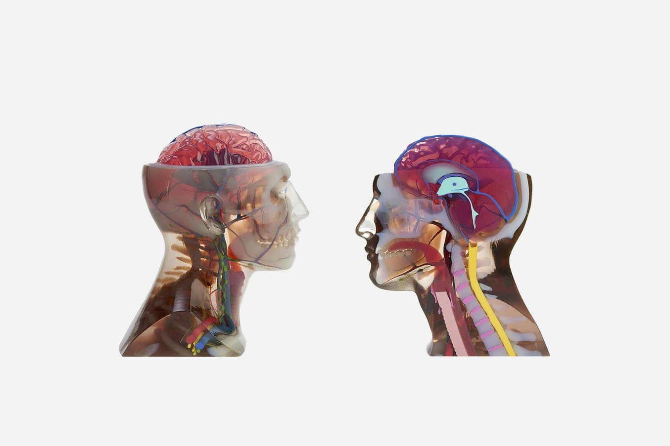 材料喷涂成型技术的彩色 3D 打印效果。(来源:Hubs)