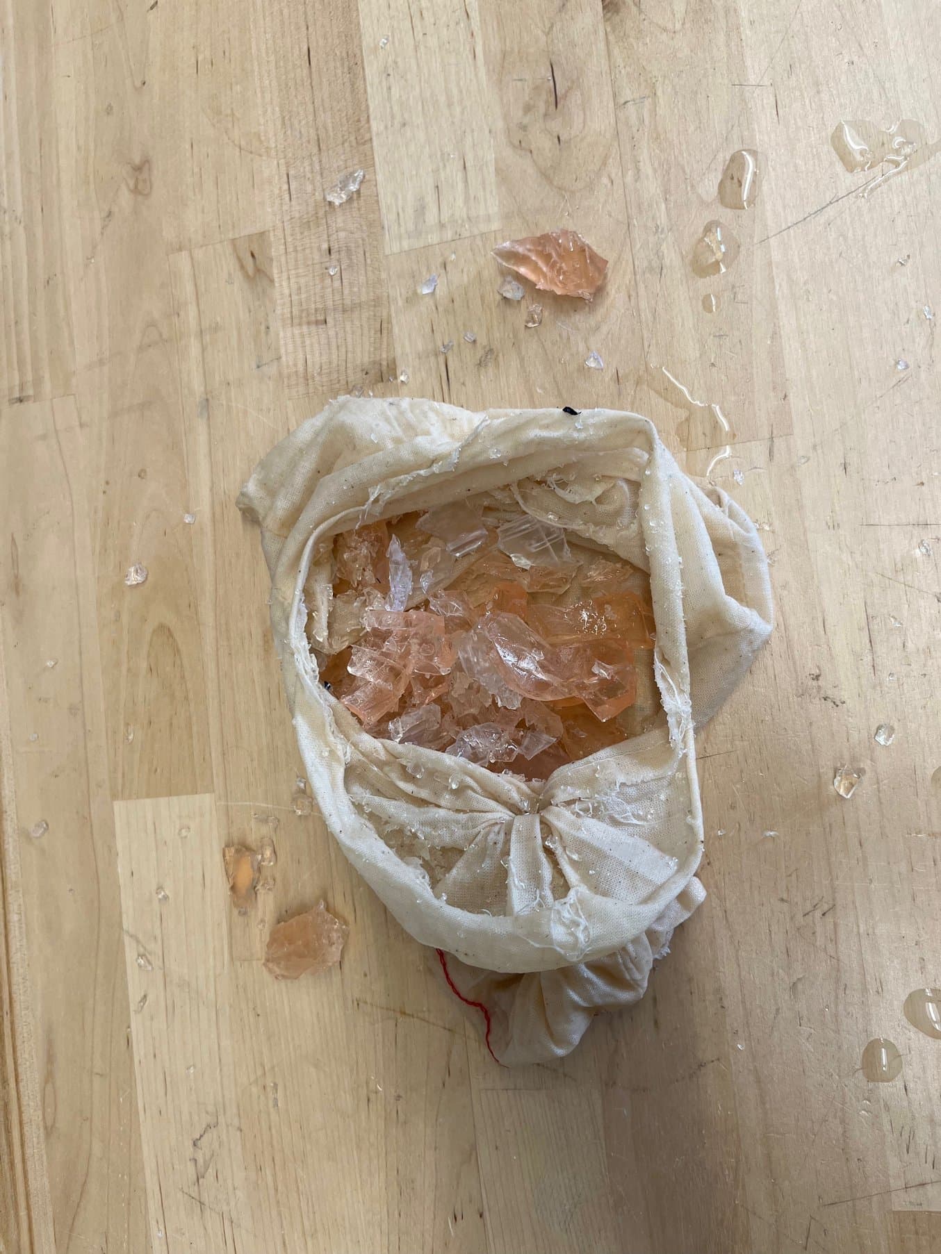 BioMed Amber Resin 碎片