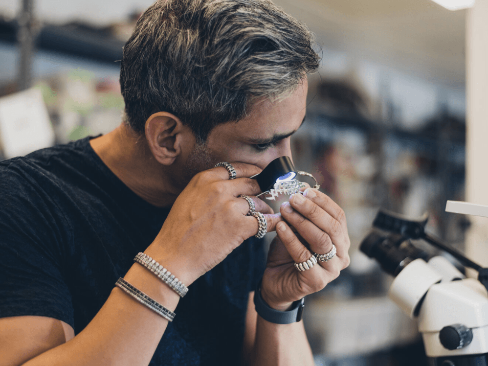 Man Holds a Prototype