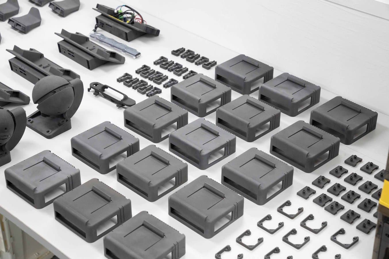 wide range of sls 3D printed robot parts