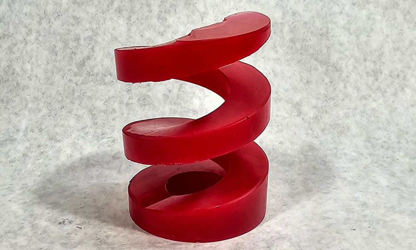 使用 3D 打印模具制造的聚氨酯部件